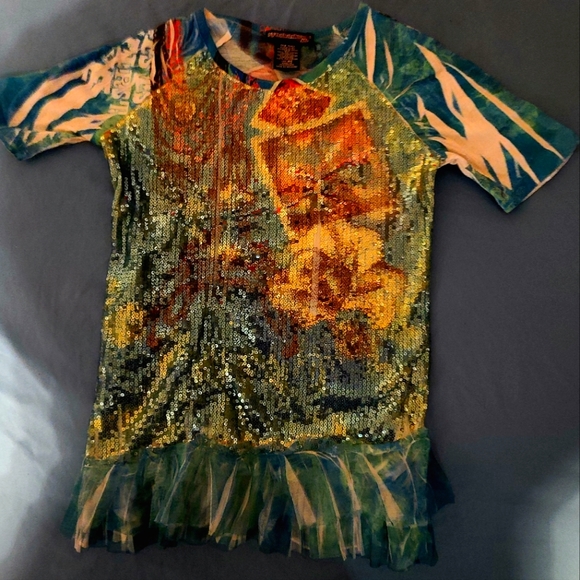 Girls Shirt size 6  Very sparly - Picture 14 of 14